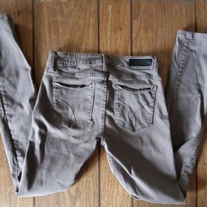 Calvin Klein grey skinny jeans
